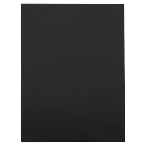 LUXPaper 9 x 12 Black Open End Envelopes 50 Pack Peel & Press Self-Seal