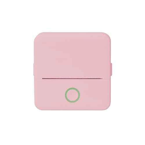 Core Innovations Wireless Mini Portable Inkless Thermal Printer & LabelMaker + Paper Pink