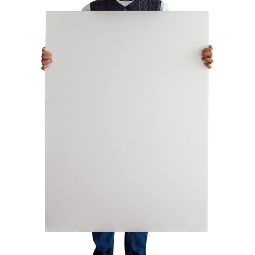 Union Strong Foam Board 24X36 3/16" 5-Pack : Matte Finish High-Density Professional Use, Suitable for Presentations, Signboards, Arts and Crafts, Framing, Display (White, 24 x 36 x 3/16")