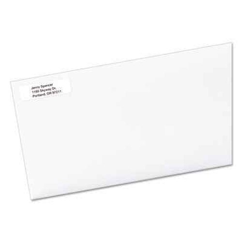Avery EcoFriendly Recycled Return Address Labels, 1/2" x 1-3/4", White, Permanent Label Adhesive, 8,000 Printable Labels (48467)