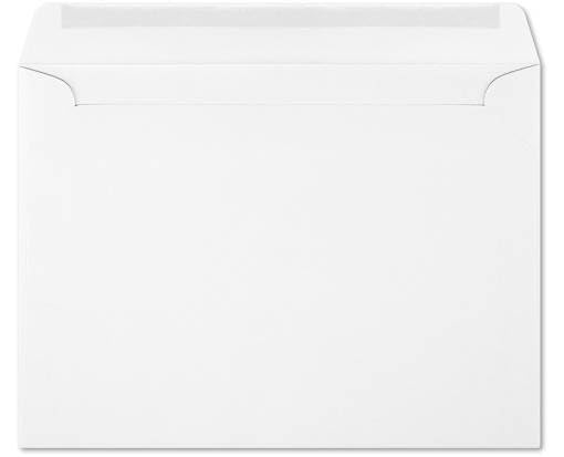 Reskid 10x13 Booklet Envelopes with Gummed Seal - White Wove, 28 lb, 500 Pack