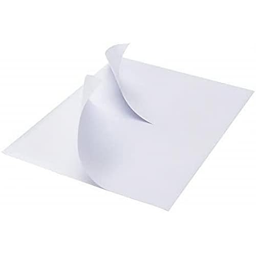 9527 Product Half Sheet Self Adhesive Shipping Labels for Laser & Inkjet Printers White Blank,2 Labels per Sheet (1000 Labels)