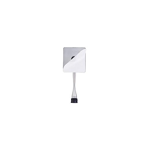 One-Touch Doorstop Adhesive Bracket (White, 6inch x 2pack)