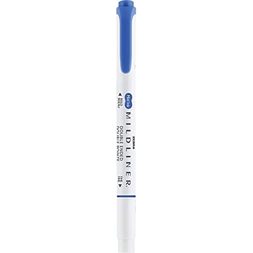 Zebra Pen Mildliner Double-Ended Highlighter Set, Broad and Fine Point Tips, Ideal for Bible Highlighting, No Bleed, 30 Pastel and Neutral ink Colors, Pack of 30
