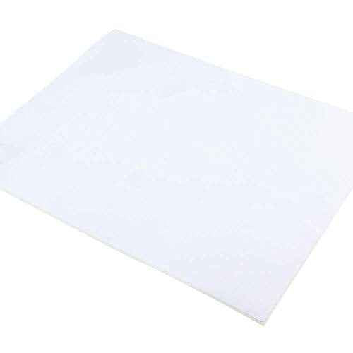 L LIKED 500 Sheet 8.5 x 11 Full Sheet Label, Matte, White Sticker Paper for Laser & Inkjet Printers (500 PCS)