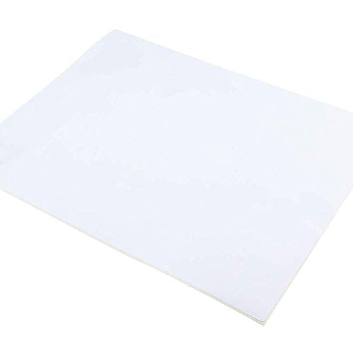 LLIKED 30 Sheets Printable White Matte Sticker Paper 8.5x11 Full Sheet Labels - Includes 1UP Variation