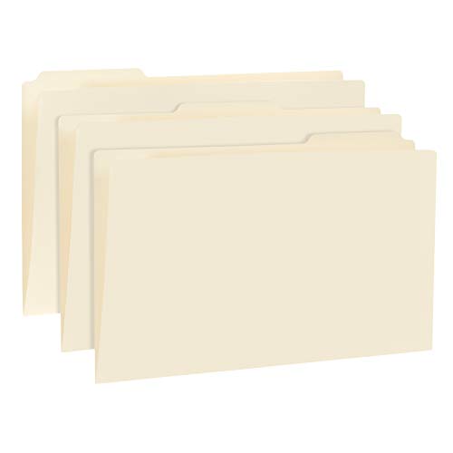 Blue Summit Supplies 11x17 Folders for Blueprints, Plans, Drawings, and Construction, Manila 11x17 File Folders, Bulk 50 Pack
