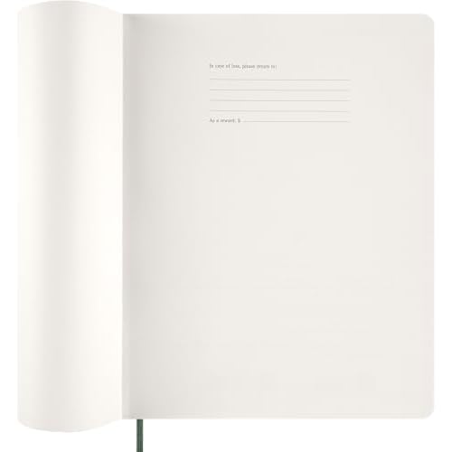 Moleskine 2026 15-Month Essential Planner, Soft Cover, Weekly Vertical, XXL (8.5" x 11"), Myrtle Green, 144 pages