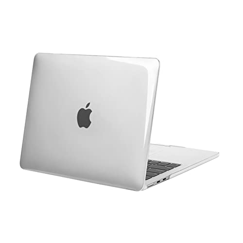 MOSISO Compatible with MacBook Air 13 inch Case 2025 2024 2023 2022 Release M4 A3240 M3 A3113 M2 A2681, Protective Plastic Hard Shell Cover Compatible with MacBook Air 13.6 inch Case, Crystal Clear