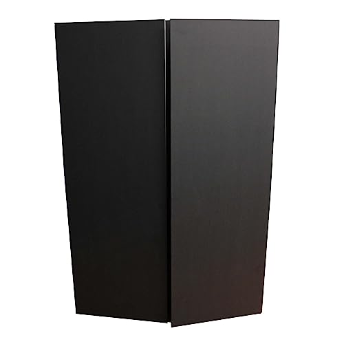 Flipside Products 36¡± x 48¡± Foam Project Boards for Presentations, Science Fair, School Projects, Event Displays and Trifold Picture Board - Total Black - 3 Pack