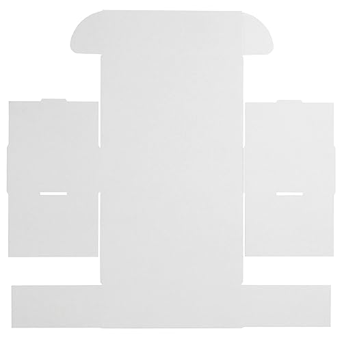 Stockroom Plus Cardboard Boxes - 9 x 6 x 3-Inch, White, 50-Pack - Mailers & Gift Boxes with Lids - Corrugated Packaging for Storage & Mailing
