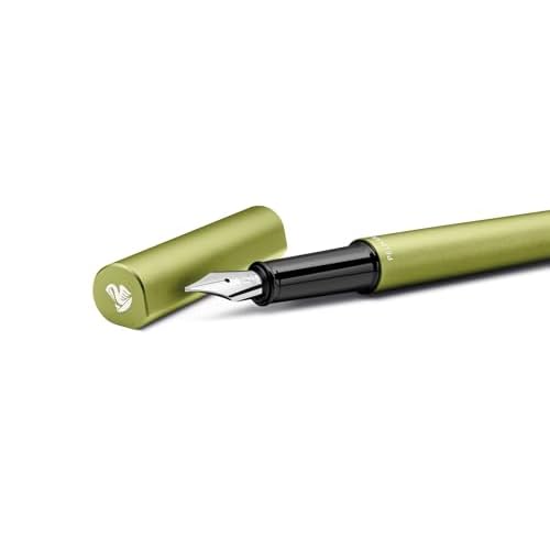 Pelikan Fountain Pen P6 Ineo Elements, Green Oasis, 1 Piece in Metal Case, 823692
