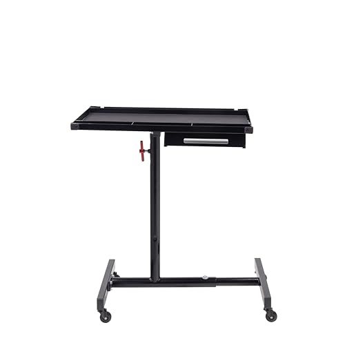 Sunex Tools Deluxe Adjustable Work Table with Drawer – 34"–47.75" Height, 220 lb Capacity