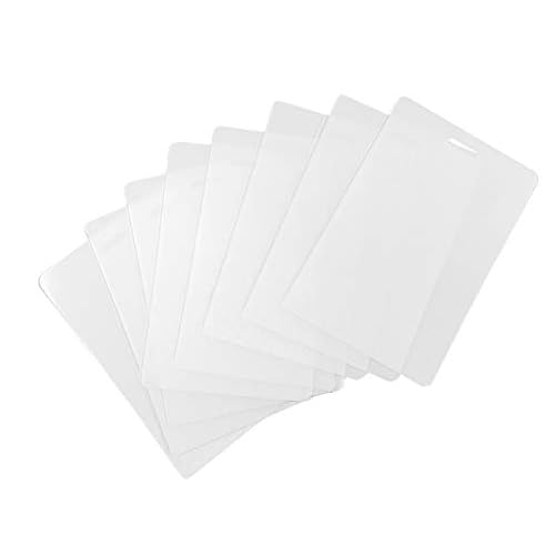 OLP Hot 10 Mil Luggage Tag Laminating Pouches with Slot (Pack of 500) 2-1/2 x 4-1/4 Clear