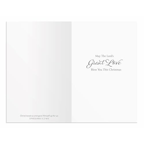 DaySpring - The Christmas Story - 4 Design Assortment with Scripture - 60 Bulk Christmas Boxed Cards & Envelopes (J9695)