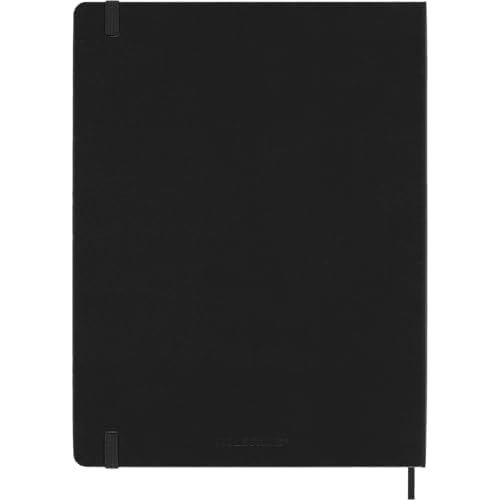 Moleskine Classic 12 Month 2026 Weekly Planner, Hard Cover, XL (7.5" x 9.75"), Black, 144 pages