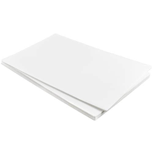 TYH Supplies 100 Pack Tabloid Menu Size 5 Mil Laminating Pouches | 11 x 17 Hot Glossy Thermal Laminating Sheets | Heavy Duty Lamination Pockets with Round Corners