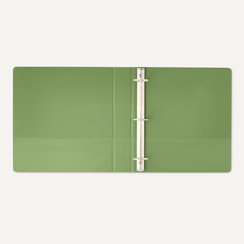 Amazon Basics 3-Ring Binder 1.5 Inch, Holds 275 Sheets, Assorted Colors, 4-Pack