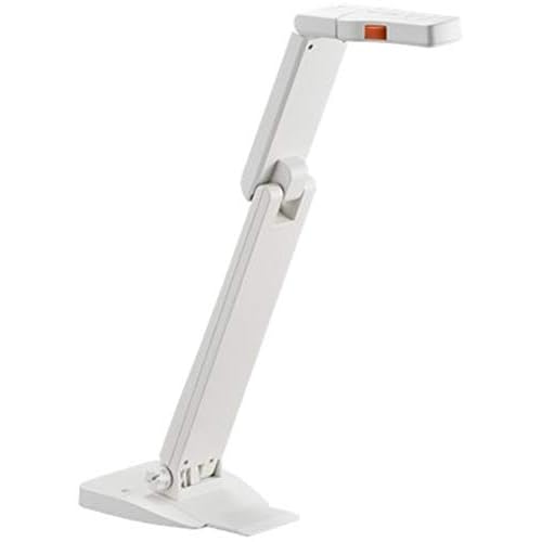 Elmo 1433 Model OX-1 Visual Presenter, 1/3.2" CMOS Sensor, Captures 1080p Full HD at Up to 15fps and 720p at Up to 30fps Via USB, 14.7" x 11.1" 4:3 Imaging Area, Built-in Microphone