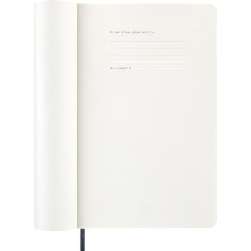 Moleskine Classic 12 Month 2026 Weekly Planner, Soft Cover, Large (5" x 8.25"), Sapphire Blue, 144 pages