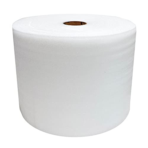 Foam Wrap Roll 320' x 12 Wide 1/16 Thick Cushion - Perforation, White