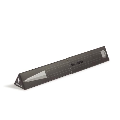 LEUCHTTURM1917 Official Bullet Journal Mechanical Pencil Special Edition Drehgriffel Nr. 2 - Built for BuJo - Mechanical Twist Stylus Pencil with 0.7 mm Pencil Leads Included (Black)