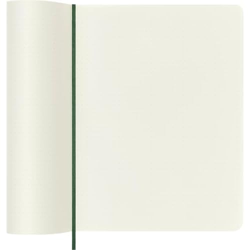 Moleskine Classic Notebook, Soft Cover, XL (7.5" x 9.5") Dotted, Myrtle Green, 192 Pages
