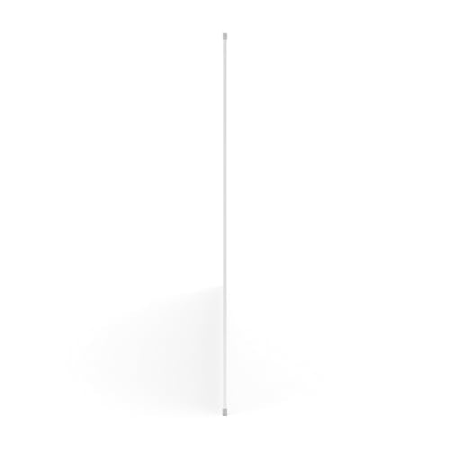 Flash Furniture Hercules Commercial Magnetic Dry Erase Board, Aluminum Whiteboard with Wall Mount, Marker Tray, Eraser, 3 Markers, 6 Magnets, 72" x 40"