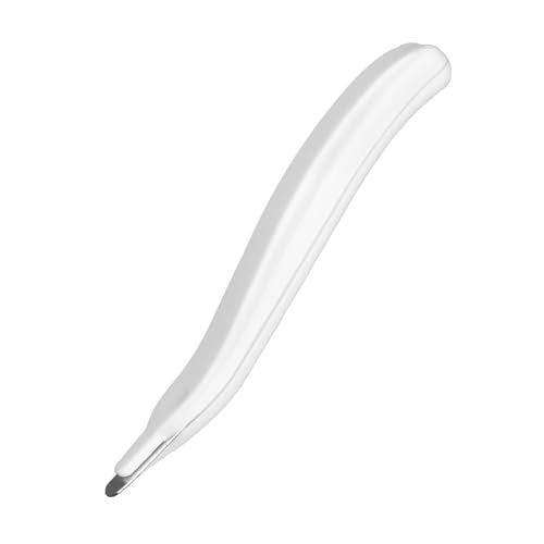 Magnetic Staple Remover - Ergonomic White Puller for Office, School & Home