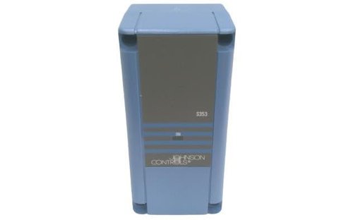 JOHNSON CONTROLS S353AA-1 1 VA 1.25 VA MAX, 10 AMP, 24 VDC Unfiltered, 27K OHMS (Voltage Mode with Resistor R27 Clipped); 500 OHMS, 50/60 HZ, Class 2, Modular Electronic SEQUENCER, Transformer: 20 to