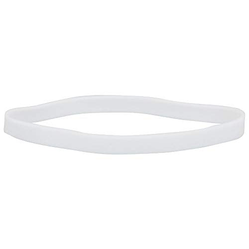 JAM Paper Size 64 White Durable Rubber Bands - 100/Pack