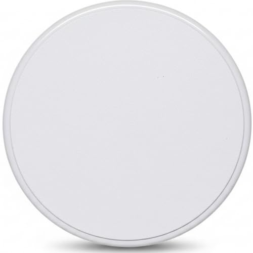 5 Inch Door Stop Wall Protector - 5 Pack, Litepak Self-Adhesive Door Knob Bumpers, White