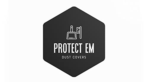 Protect'em Black Vinyl Dust Cover for Brady i5300 Label Printer - Full Coverage