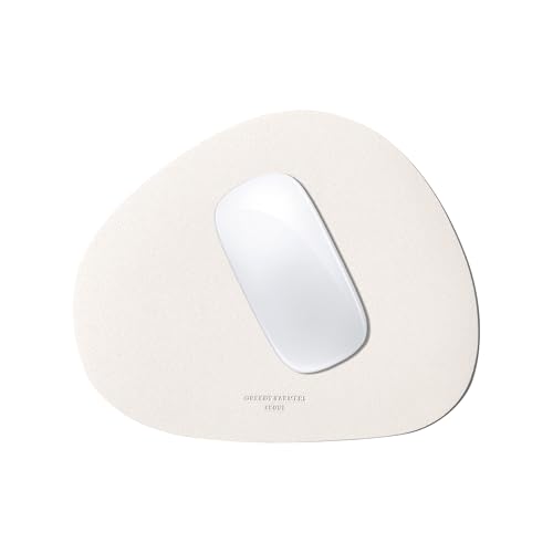 Mouse pad, Non-Slip Washable Waterproof Computer Mouse pad (Vanilla Cream)