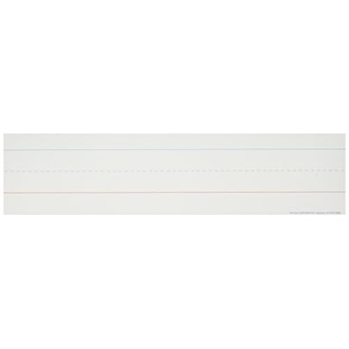Pacon¢ç Dry Erase Sentence Strips, White, 1-1/2" X 3/4" Ruled, 3" x 12", 30 Strips