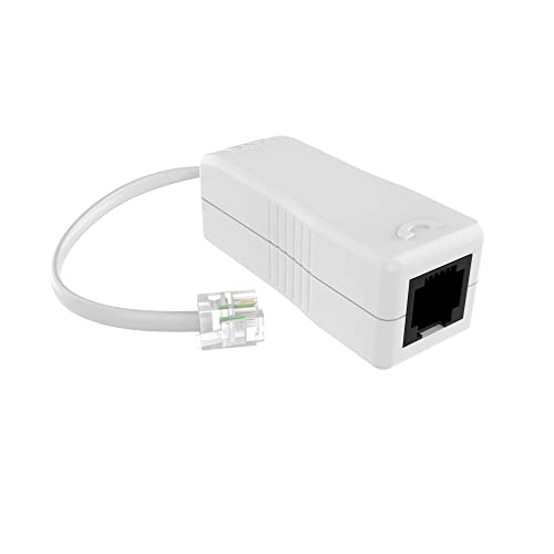 Cerepros DSL Modem Filter Adapter for Phone Line Noise Interference Removal