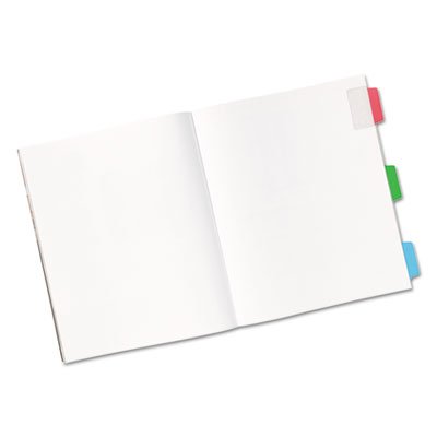 Avery Margin Ultra Tabs Assorted Colors 2.5" x 1" Repositionable Page Flags - Pack of 24