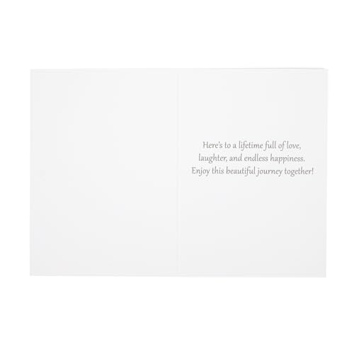 Wedding Card, Gold Foil Wedding Cards for Bride and Groom