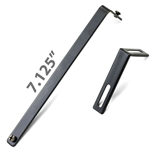 Officemate Universal Partition Hanger Set for Wall Files, Metal Black, 7-inch