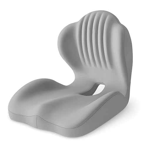 Lotarrotta Ergonomic Seat Cushion with Lumbar Support, Multi - Purpose Orthopedic Seat Pillow for Office Chair, Car, Dining Chair, Truck, Relief for Back, Hip, Leg Pain