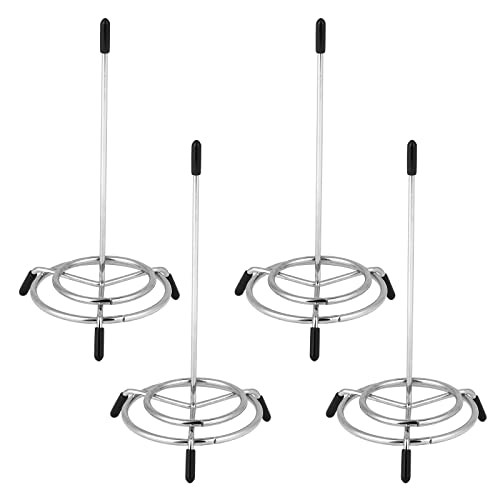 Stainless Steel Receipt Holder Spikes Set - Restaurant & Office Memo Stand