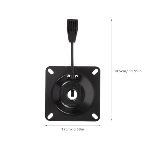 NOLITOY Office Chair Tilt Accessories, Square Lift Tray Gaming Chair Parts Iron Plate Base with Handle Repairing Replacement for Furniture Bar Stool Ironware