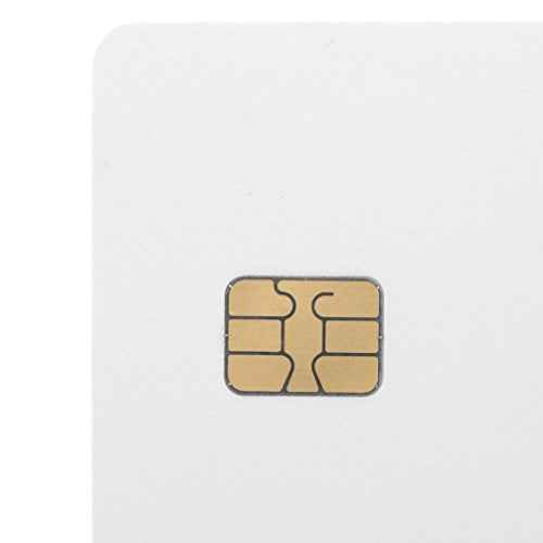 SLE4442 Chip Cards w/HiCo 2 Track Silver Mag Stripe 100 Pack