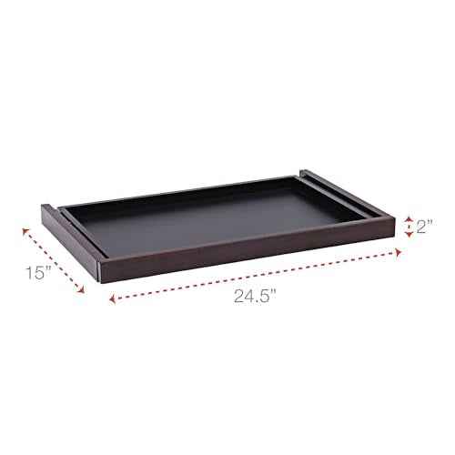 Alera ALE Valencia Series Center Drawer, 24 1/2w x 15d x 2h, Medium Cherry