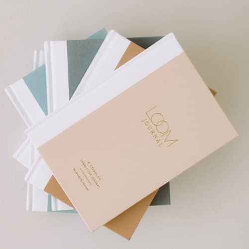 Promptly Journals, Our Connection Journal: 52 Weeks of Exploration for Two (Aloe, Green, Linen/Leatherette) | Couples Journal | Relationship Book for Couples | Couples Therapy Journal