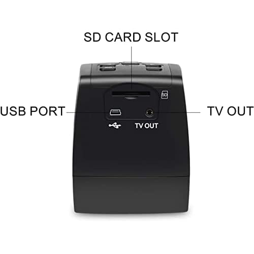 DIGITNOW 22MP All-in-1 Film & Slide Scanner, Converts 35mm 135 110 126 and Super 8 Films/Slides/Negatives to Digital JPG Photos, Built-in 128MB Memory, 2.4 LCD Screen