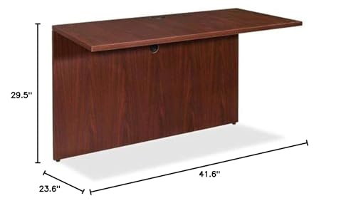 Lorell Essentials Mahogany Bridge 41.6 x 23.6 x 29.5 in (Mahogany)
