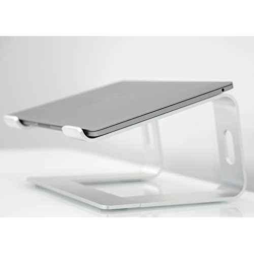 Elevate - Stand for MacBook or PC Laptop. Take It Apart and Take It Anywhere with You. Aluminum Built Keeps Laptop Cool with Plenty of Open Space for Air Flow