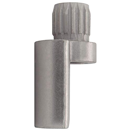 NUK3Y Door Saver 3 III Hinge Pin Stop Satin Nickel for 3"–4.5" Residential Hinges