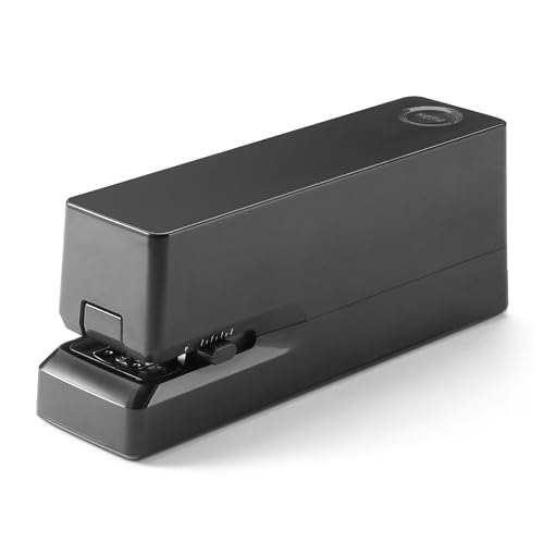 Amazon Basics Electric Automatic Stapler 25 Sheets, No Jam, Adjustable Depth, 6.9" x 2.2"